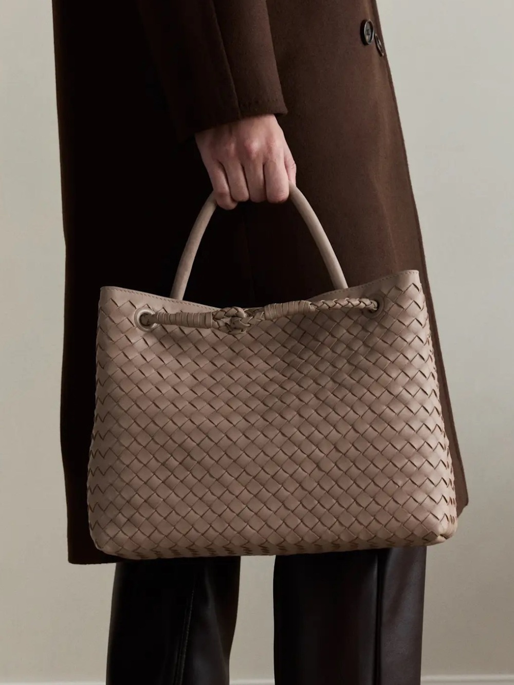 Quince Romy Handwoven Satchel
